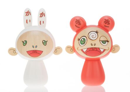 Takashi Murakami, ‘Kaikai and Kiki Kokeshi Dolls Set’, 2020