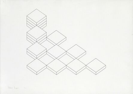 Peter Lowe, ‘Drawing: Volume & Void’, 1981