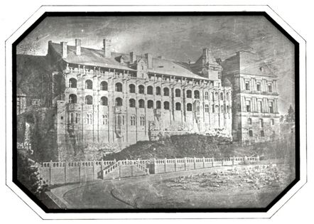 Hippolyte Bayard, ‘Chateau de Blois (Rare Back View)’, 1845c/1845c