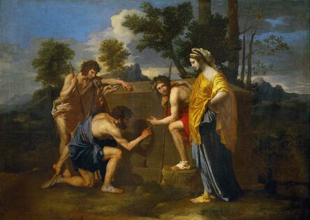 Nicolas Poussin, ‘Et in Arcadia Ego’, ca. 1655