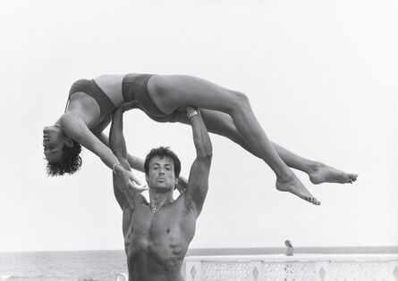 Herb Ritts, ‘Sylvester Stallone and Brigitte Nielsen, Long Island’, 1987
