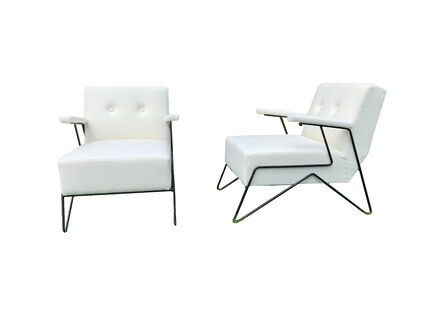 Carlo Hauner & Martin Eisler, ‘Rare pair of lounge chairs by Martin Eisler & Carlo Hauner ca 1959 for FORMA’, 1959