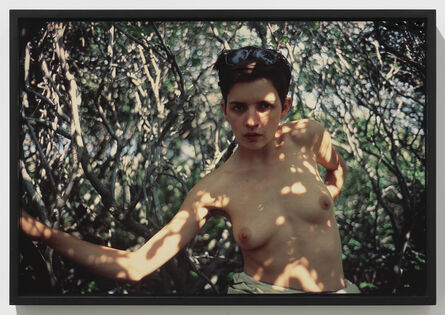 Nan Goldin, ‘Siobhan in the woods, Provincetown’, 1991