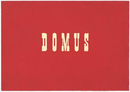 Franz Erhard Walther, ‘Domus’, 1958