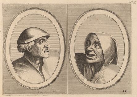 Johannes and Lucas van Doetechum after Pieter Bruegel the Elder, ‘"Dief-achtighe Tijs" and "Nies Spoel-de-Nap"’, ca. 1564/1565