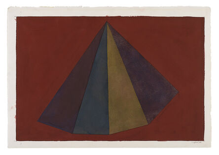 Sol LeWitt, ‘Pyramid’, 1985
