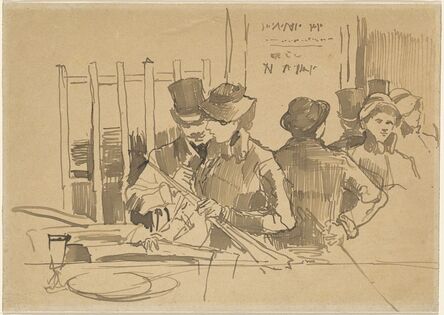 Édouard Manet, ‘The Railway Restaurant’, ca. 1879