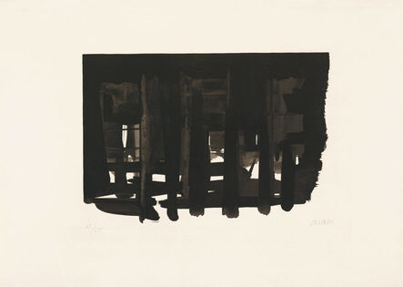 Pierre Soulages, ‘"Lithographie No. 16"’, 1964