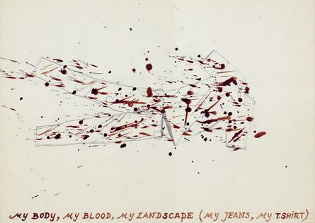 Jan Fabre, ‘My Body, My Blood, My Landscape’, 1978