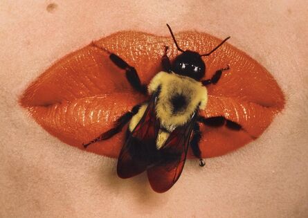 Irving Penn, ‘Bee on Lips, New York’, 1995