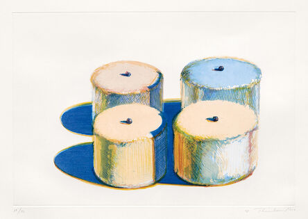 Wayne Thiebaud, ‘Four Cakes, from Recent Etchings I’, 1979
