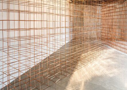 Jinnie Seo, ‘Installation view of Perchance, Copper Glance; Interval ; and Detour, Contour’, 2020