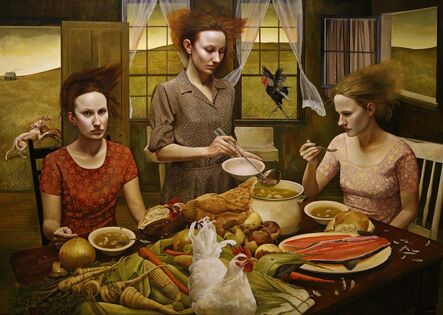 Andrea Kowch, ‘The Feast’, 2010