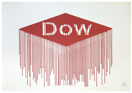 Zevs, ‘Liquidated Dow’, 2012