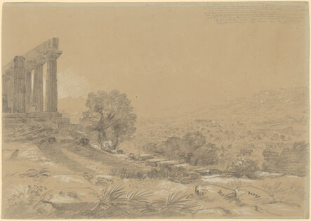 Thomas Cole, ‘Temple of Juno, Agrigentum’, 1842