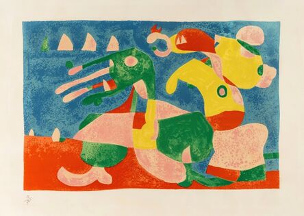 Joan Miró, ‘Chez le Tzar II (from Ubu Roi) (Mourlot 414)’, 1966