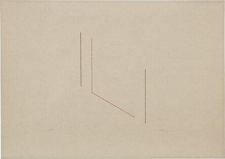Fred Sandback, ‘Untitled (J. 84)’, 1981