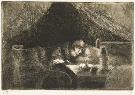 Camille Pissarro, ‘Grandmother (Light Effect)’, 1889