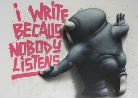 Cart1, ‘I Write Because Nobody Listens’, 2013