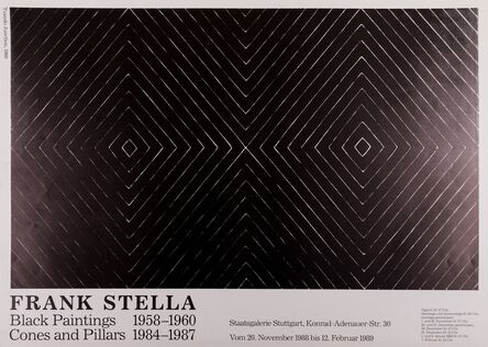 Frank Stella, ‘Three Frank Stella Gallery Posters’, 1980-1989