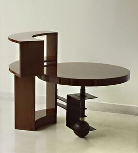 Pierre Chareau, ‘Bookshelf table’, ca. 1928