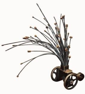 Bella Feldman, ‘Untitled, Steel, Iron Bella Feldman Brutalist Sculpture’, 20th Century