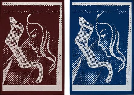 Sigmar Polke, ‘Doppelprofil (Double Profile); and Doppelprofil (Double Profile)’, 2003