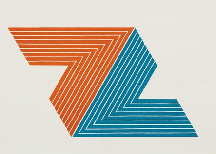 Frank Stella, ‘Itata, from V series’, 1968