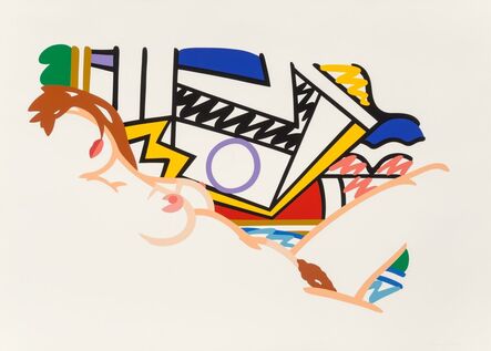 Tom Wesselmann, ‘Monica Nude with Lichtenstein’, 2002