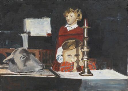 Amelie von Wulffen, ‘Untitled (girl, candleholder, sheep)’, 2014