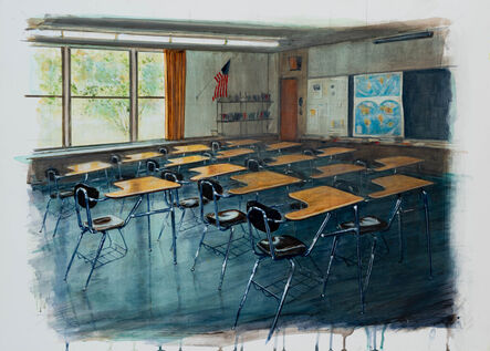 Peter Waite, ‘Middle School Classroom’, 2021