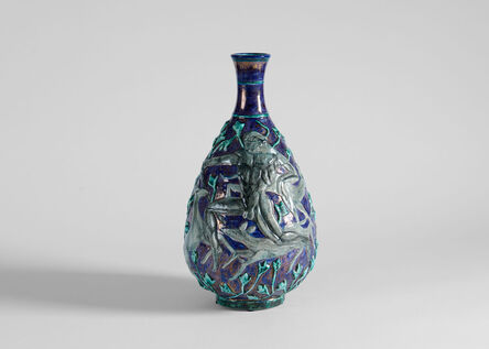 Édouard Cazaux, ‘Early Art Deco Vase’, 1930s