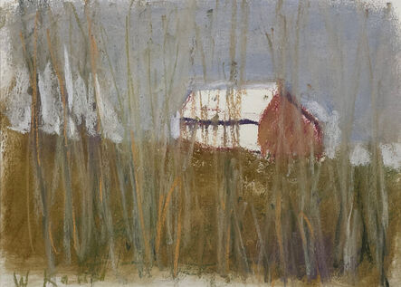 Wolf Kahn, ‘Behind Reeds’, 2004