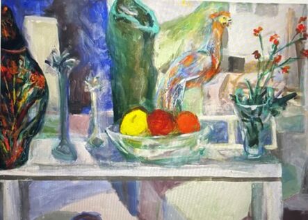 Ellen Liman, ‘Fruit with Rooster’, 2020