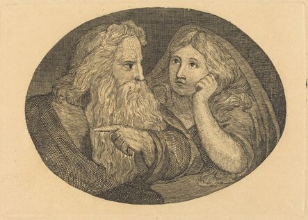 Thomas Butts, Jr., ‘Lear and Cordelia, after William Blake’, probably c. 1806/1808