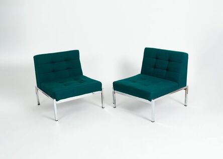 Joseph-André Motte, ‘Pair of Samourai Lounge Chairs’, ca. 1970