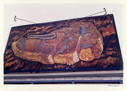 William Eggleston, ‘Untitled (Steak Billboard), Memphis, TN, 1973 ’, 1973