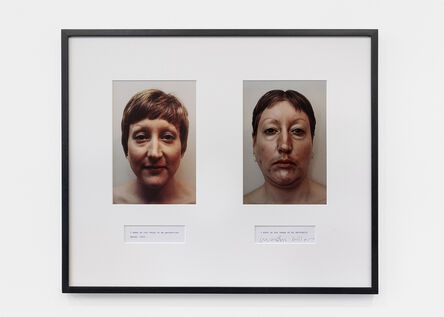 Martha Wilson, ‘ I Make Up the Image of My Perfection/I Make Up the Image of My Deformity ’,  1974/2008 