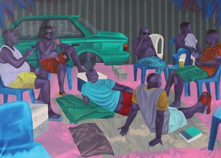 Qhamanande Maswana, ‘Sunday chill’, 2021