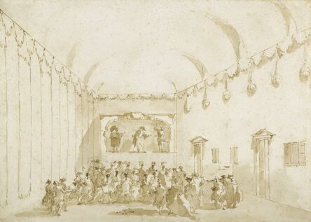 Francesco Guardi, ‘A Theatrical Performance’, 1782