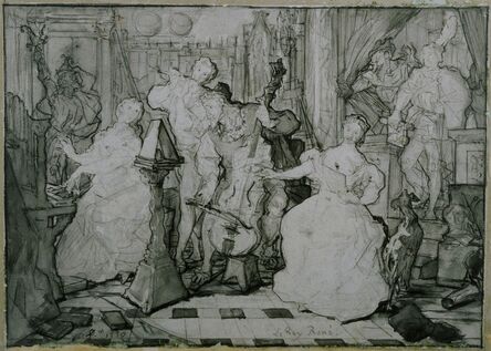 Eugène Delacroix, ‘Le Roy René’, 1830