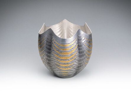 Osumi Yukie, ‘Silver Vase (Underwater Dragon)’, 2009
