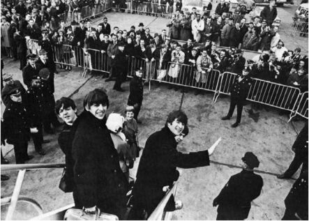 Harry Benson, ‘Beatles arriving in NYC’, 1964