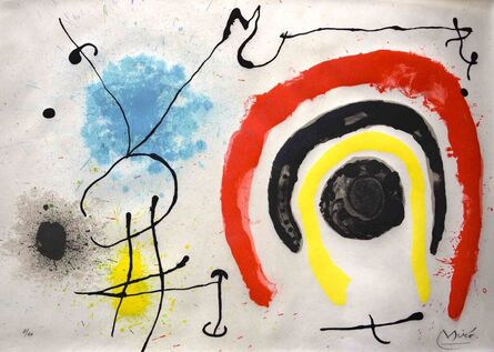 Joan Miró, ‘Le Lézard aux Plumes d'Or’, 1967