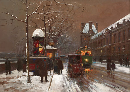 Edouard-Léon Cortès, ‘Paris sous la neige ’, 1882-1969