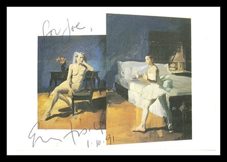 Eric Fischl, ‘Bayonne (Hand Signed & Inscribed)’, 1991