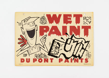 GATS, ‘Wet Paint 1’, 2020