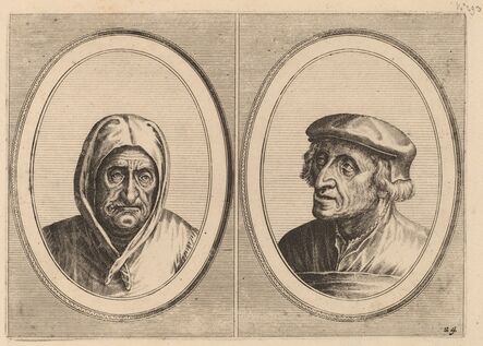 Johannes and Lucas van Doetechum after Pieter Bruegel the Elder, ‘"Aecht Sonder-Ziel" and "Heertje Al-te-mooy"’, ca. 1564/1565