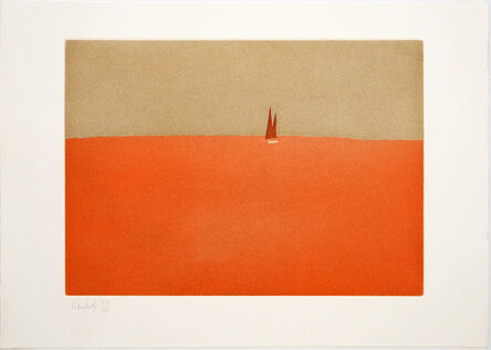 Alex Katz, ‘Red Sail, 1959 From the portfolio Small Cuts’, 2008
