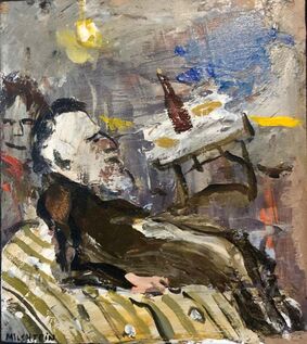 Zvi Milshtein, ‘A Rabbi at a Farbrengen’, 20th Century